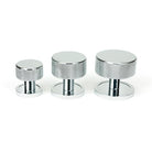Polished Chrome Brompton Cabinet Knob - 32mm (Plain) | From The Anvil-Cabinet Knobs-Yester Home