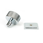 Polished Chrome Brompton Cabinet Knob - 32mm (Square) | From The Anvil - Cabinet Knobs - From The Anvil - Yester Home
