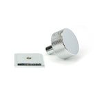 Polished Chrome Brompton Cabinet Knob - 32mm (Square) | From The Anvil-Cabinet Knobs-Yester Home