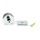 Polished Chrome Brompton Cabinet Knob - 32mm (Square) | From The Anvil-Cabinet Knobs-Yester Home
