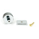 Polished Chrome Brompton Cabinet Knob - 32mm (Square) | From The Anvil-Cabinet Knobs-Yester Home