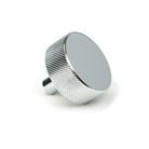 Polished Chrome Brompton Cabinet Knob - 38mm (No rose) | From The Anvil - Cabinet Knobs - From The Anvil - Yester Home