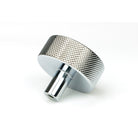 Polished Chrome Brompton Cabinet Knob - 38mm (No rose) | From The Anvil-Cabinet Knobs-Yester Home