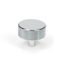 Polished Chrome Brompton Cabinet Knob - 38mm (No rose) | From The Anvil-Cabinet Knobs-Yester Home