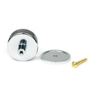 Polished Chrome Brompton Cabinet Knob - 38mm (Plain) | From The Anvil - Cabinet Knobs - From The Anvil - Yester Home