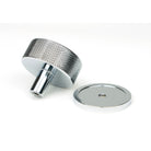 Polished Chrome Brompton Cabinet Knob - 38mm (Plain) | From The Anvil - Cabinet Knobs - From The Anvil - Yester Home