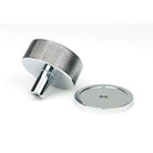 Polished Chrome Brompton Cabinet Knob - 38mm (Plain) | From The Anvil-Cabinet Knobs-Yester Home