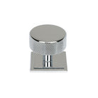 Polished Chrome Brompton Cabinet Knob - 38mm (Square) | From The Anvil - Cabinet Knobs - From The Anvil - Yester Home