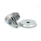 Polished Chrome Brompton Centre Door Knob (Plain) | From The Anvil - Centre Door Knobs - From The Anvil - Yester Home