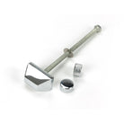 Polished Chrome Brompton Door Knocker | From The Anvil - Bolt-Through Door Knockers - From The Anvil - Yester Home