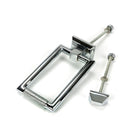 Polished Chrome Brompton Door Knocker | From The Anvil - Bolt-Through Door Knockers - From The Anvil - Yester Home