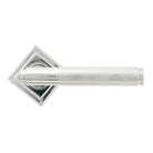 Polished Chrome Brompton Lever on Rose Set (Square) - Unsprung | From The Anvil - Concealed - From The Anvil - Yester Home