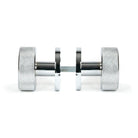 Polished Chrome Brompton Mortice/Rim Knob Set (Beehive) | From The Anvil - Mortice Knobs - From The Anvil - Yester Home