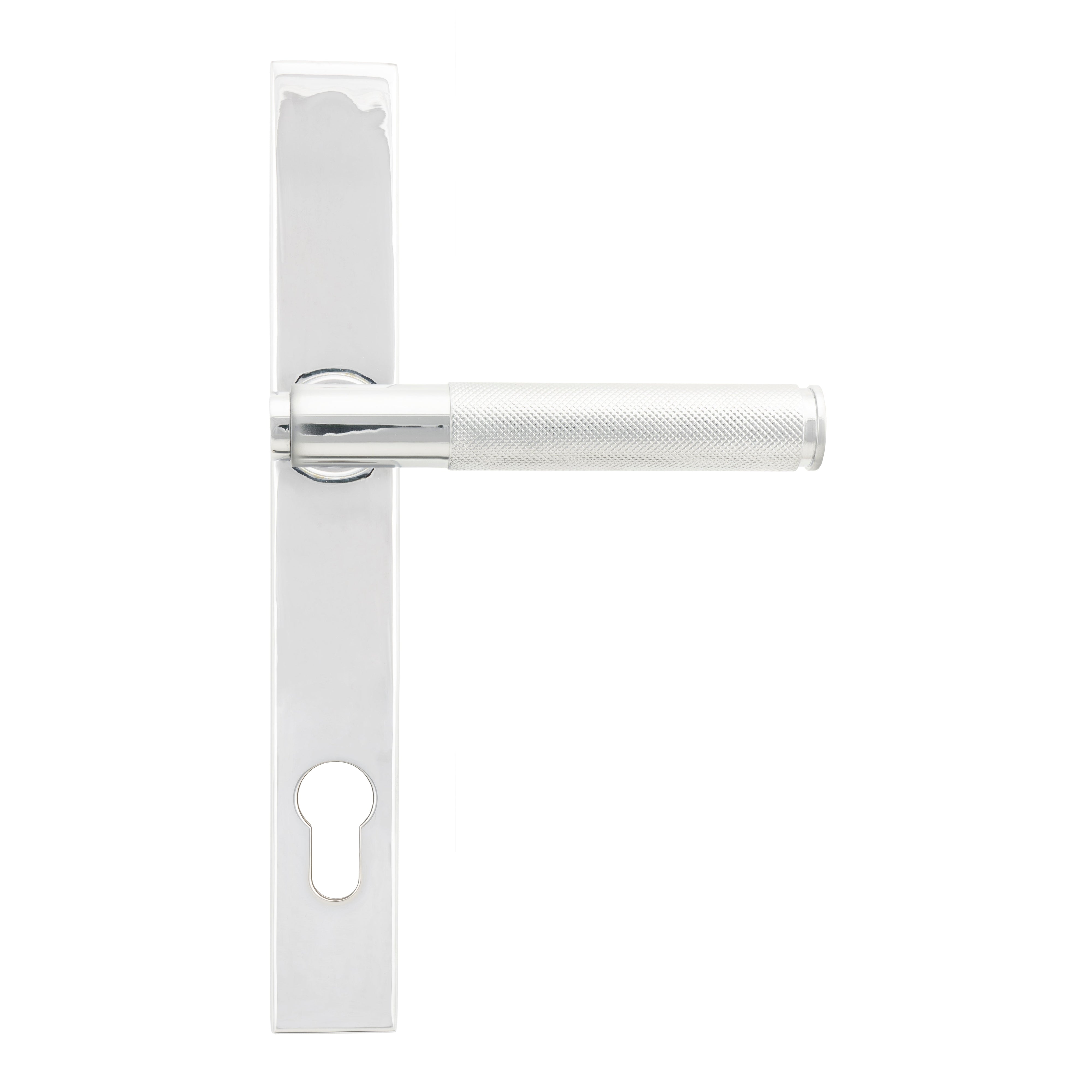 Polished Chrome Brompton Slimline Lever Espag. Lock Set | From The Anvil-Espagnolette-Yester Home