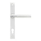Polished Chrome Brompton Slimline Lever Espag. Lock Set | From The Anvil - Espagnolette - From The Anvil - Yester Home