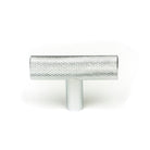 Polished Chrome Brompton T-Bar | From The Anvil-Cabinet Knobs-Yester Home