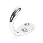 Polished Chrome Celtic Single Robe Hook | From The Anvil-Coat Hooks-Yester Home