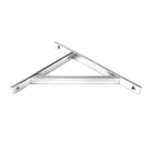 Polished Chrome Chalfont Shelf Bracket (260mm x 200mm) | From The Anvil-Shelf Brackets-Yester Home