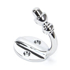 Polished Chrome Coat Hook | From The Anvil-Coat Hooks-Yester Home