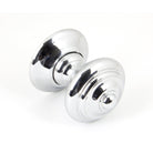 Polished Chrome Elmore Concealed Mortice Knob Set | From The Anvil-Mortice Knobs-Yester Home