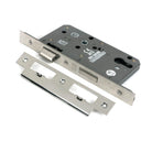 Polished Chrome Euro Din Sash Lock - 60mm Backset/72mm Centre - Euro Locks - From The Anvil - Yester Home