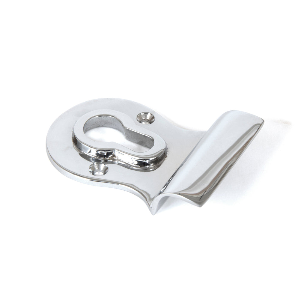Polished Chrome Euro Door Pull | From The Anvil