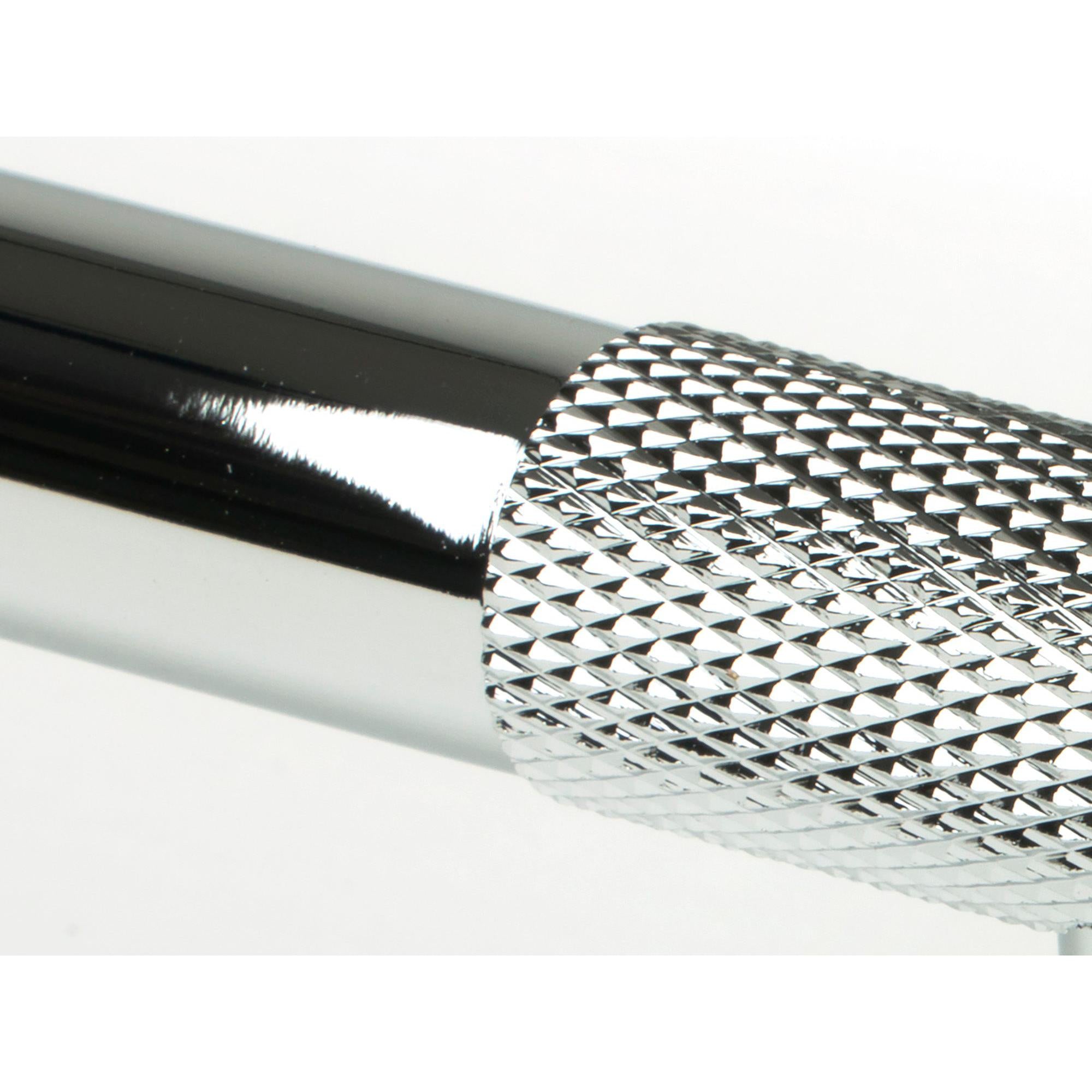 Polished Chrome Half Brompton Pull Handle - Large | From The Anvil - Pull Handles - From The Anvil - Yester Home