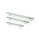 Polished Chrome Half Brompton Pull Handle - Large | From The Anvil-Pull Handles-Yester Home