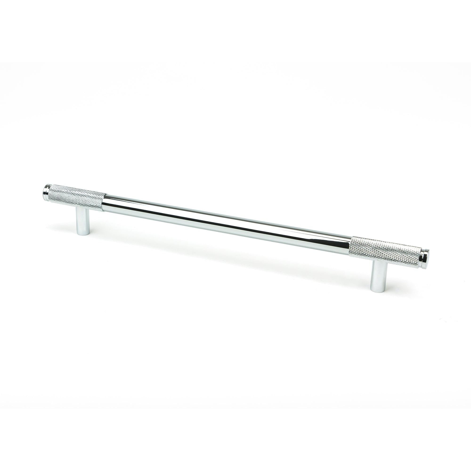 Polished Chrome Half Brompton Pull Handle - Large | From The Anvil - Pull Handles - From The Anvil - Yester Home