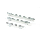Polished Chrome Half Brompton Pull Handle - Small | From The Anvil - Pull Handles - From The Anvil - Yester Home