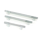 Polished Chrome Half Brompton Pull Handle - Small | From The Anvil-Pull Handles-Yester Home