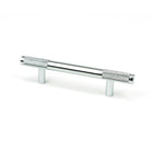 Polished Chrome Half Brompton Pull Handle - Small | From The Anvil-Pull Handles-Yester Home