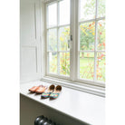 Polished Chrome Hammered Newbury Espag - LH | From The Anvil-Espag. Fasteners-Yester Home