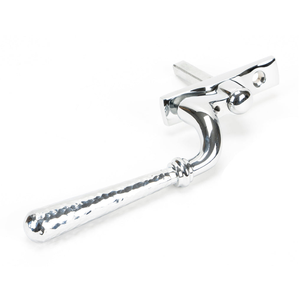 Polished Chrome Hammered Newbury Espag - RH | From The Anvil-Espag. Fasteners-Yester Home