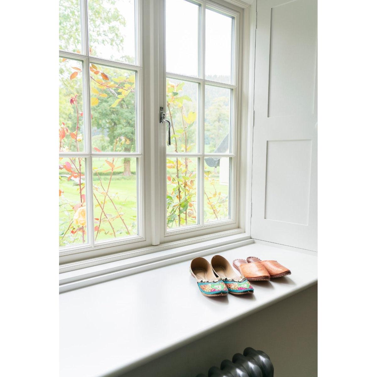Polished Chrome Hammered Newbury Espag - RH | From The Anvil-Espag. Fasteners-Yester Home