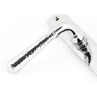 Polished Chrome Hammered Newbury Slimline Espag. Lock Set | From The Anvil-Espagnolette-Yester Home