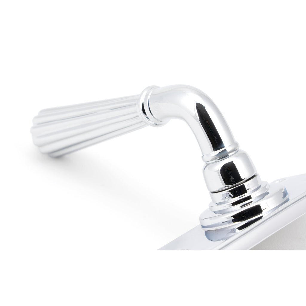 Polished Chrome Hinton Lever Bathroom Set | From The Anvil-Lever Bathroom-Yester Home
