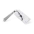 Polished Chrome Hinton Lever Euro Lock Set | From The Anvil - Lever Euro - From The Anvil - Yester Home