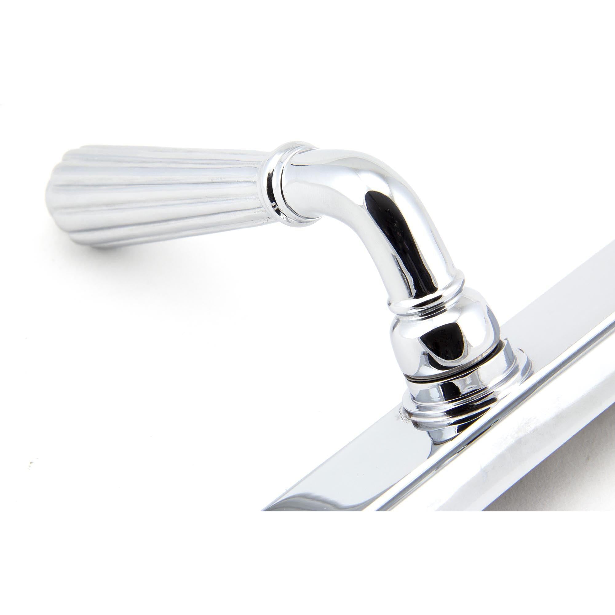 Polished Chrome Hinton Slimline Lever Espag. Lock Set | From The Anvil - Espagnolette - From The Anvil - Yester Home