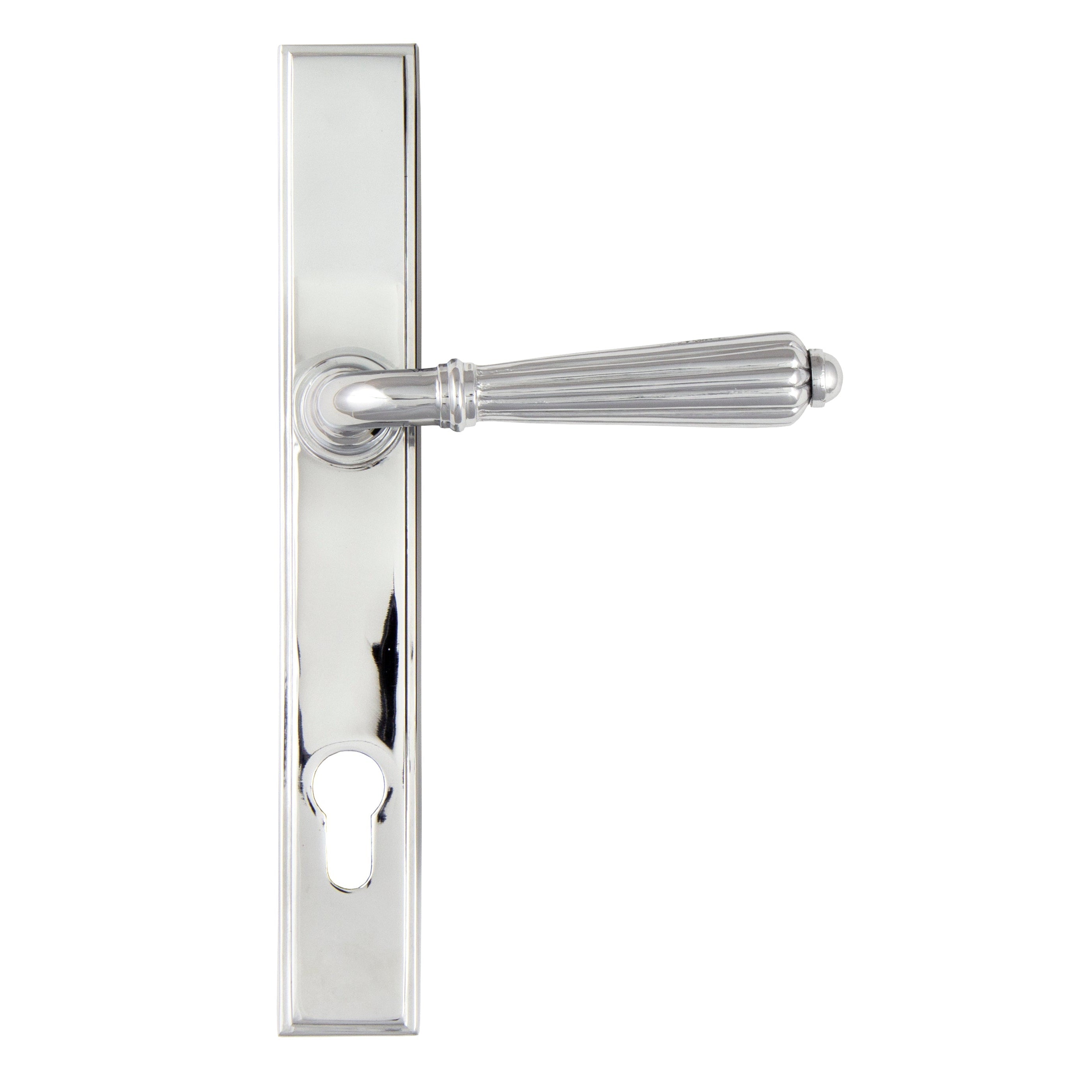 Polished Chrome Hinton Slimline Lever Espag. Lock Set | From The Anvil-Espagnolette-Yester Home