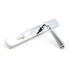 Polished Chrome Hinton Slimline Lever Espag. Lock Set | From The Anvil-Espagnolette-Yester Home