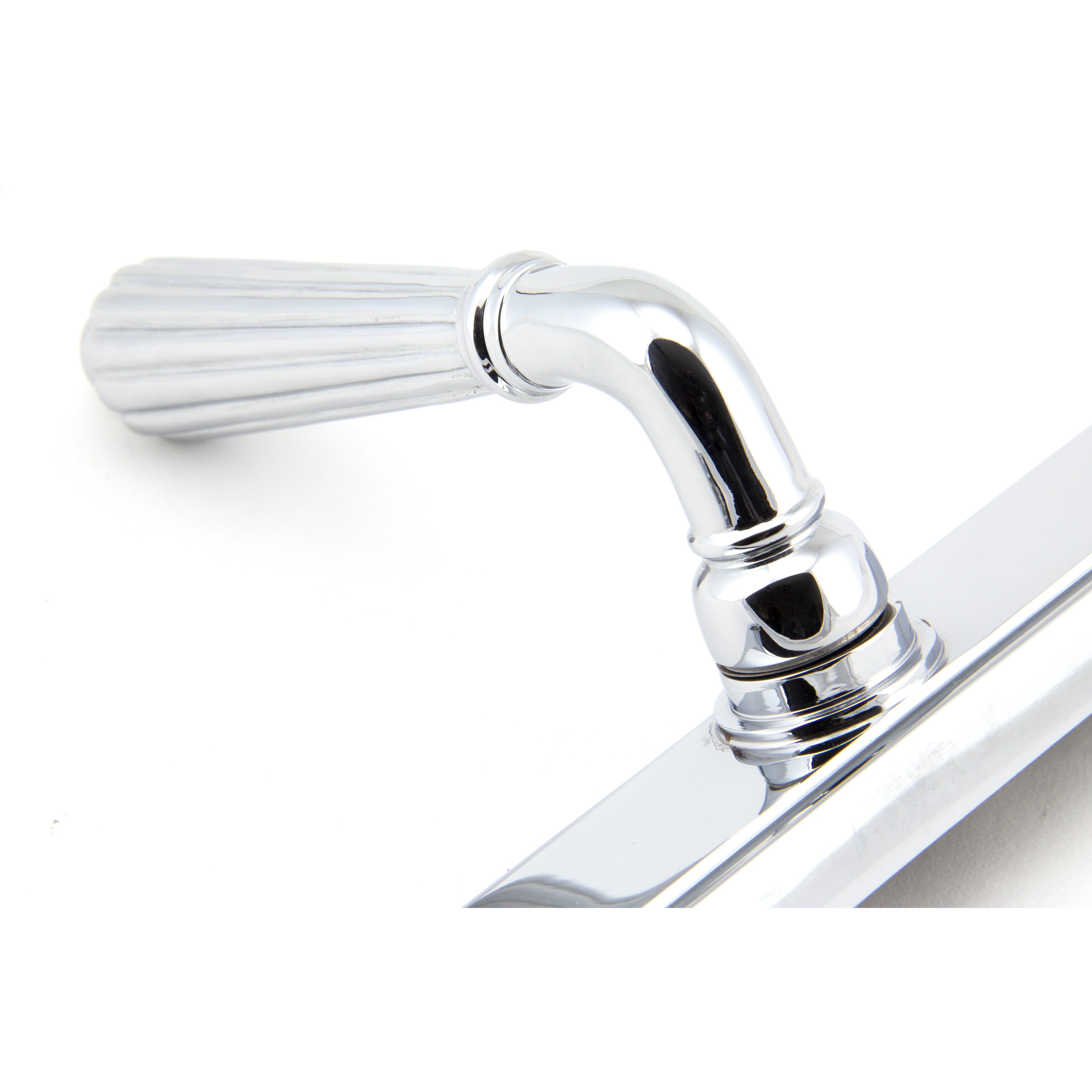 Polished Chrome Hinton Slimline Lever Espag. Lock Set | From The Anvil-Espagnolette-Yester Home