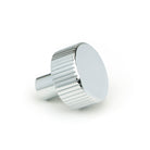 Polished Chrome Judd Cabinet Knob - 25mm (No rose) | From The Anvil-Cabinet Knobs-Yester Home