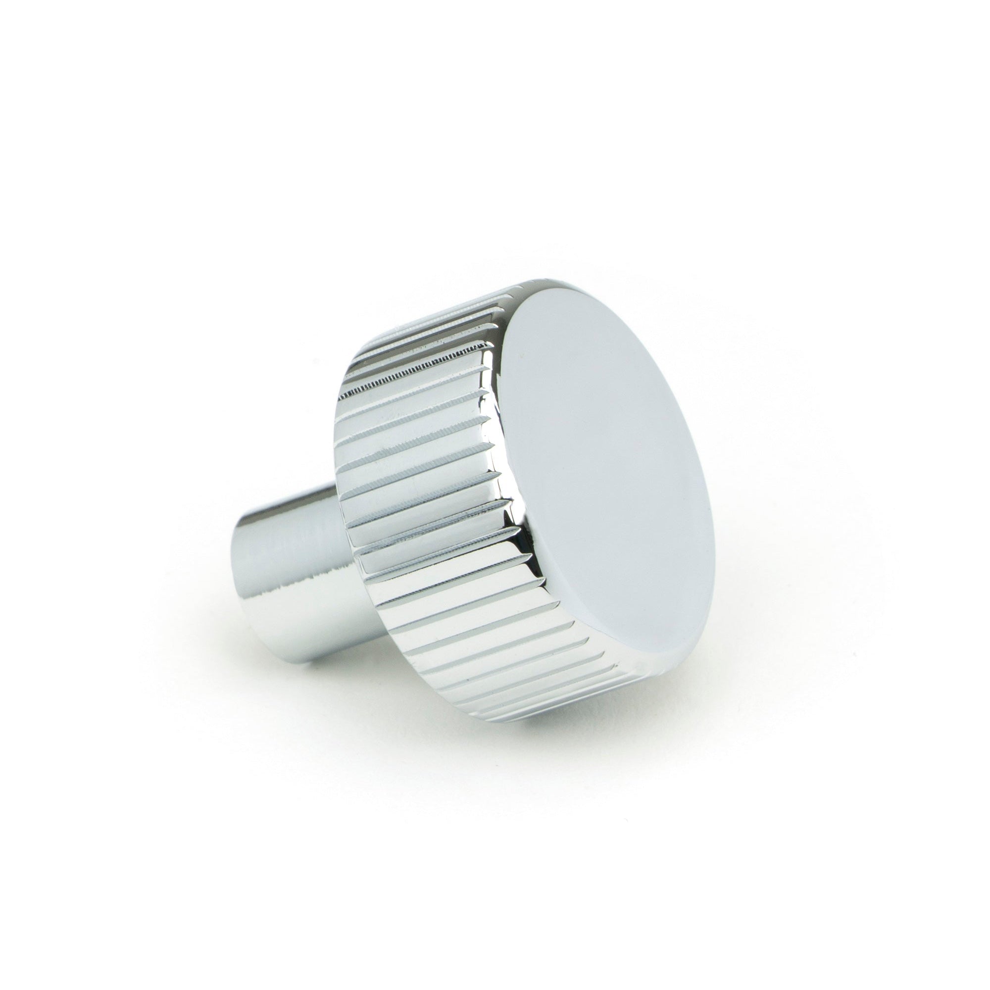 Polished Chrome Judd Cabinet Knob - 25mm (No rose) | From The Anvil-Cabinet Knobs-Yester Home