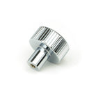Polished Chrome Judd Cabinet Knob - 25mm (No rose) | From The Anvil-Cabinet Knobs-Yester Home