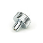 Polished Chrome Judd Cabinet Knob - 25mm (No rose) | From The Anvil-Cabinet Knobs-Yester Home