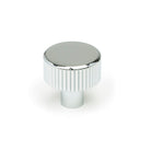Polished Chrome Judd Cabinet Knob - 25mm (No rose) | From The Anvil-Cabinet Knobs-Yester Home
