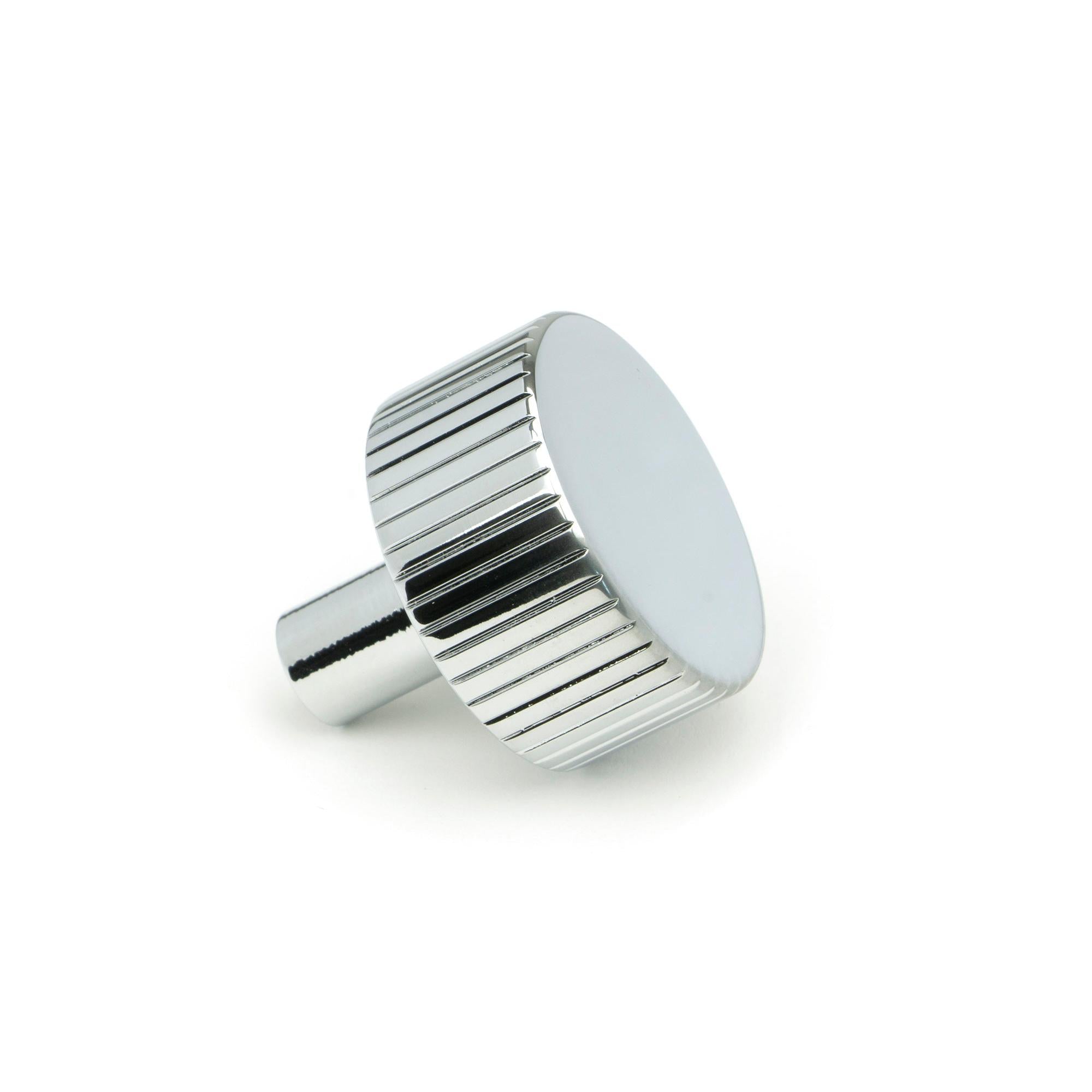 Polished Chrome Judd Cabinet Knob - 32mm (No rose) | From The Anvil - Cabinet Knobs - From The Anvil - Yester Home