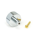 Polished Chrome Judd Cabinet Knob - 32mm (No rose) | From The Anvil - Cabinet Knobs - From The Anvil - Yester Home