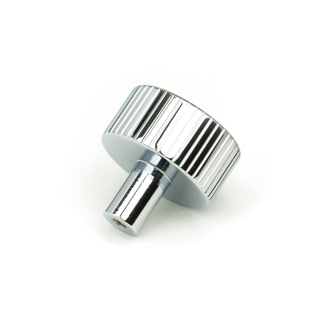Polished Chrome Judd Cabinet Knob - 32mm (No rose) | From The Anvil-Cabinet Knobs-Yester Home